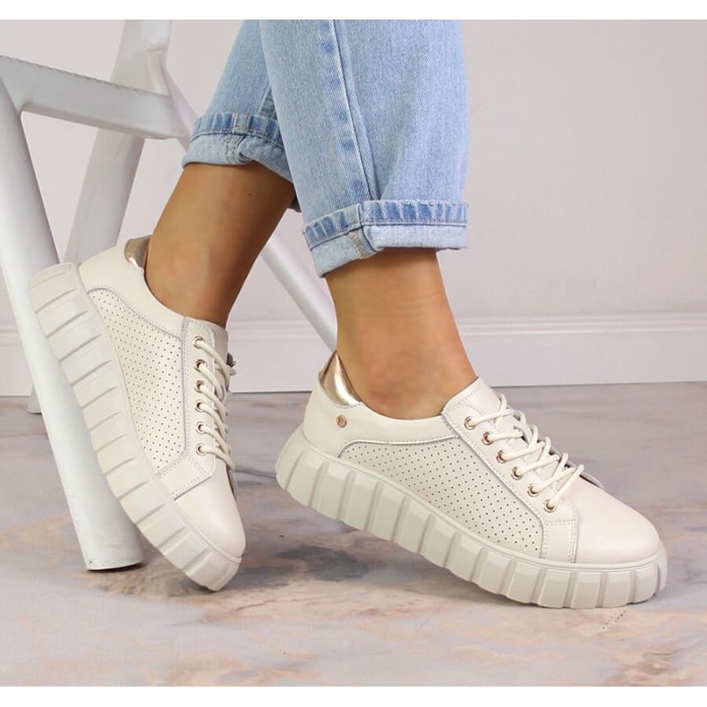 Filippo W PAW410 zapatos de piel beige 2