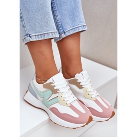 Zapatillas de deporte zapatos deportivos multikolor rosado 8
