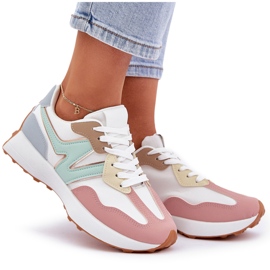 Zapatillas de deporte zapatos deportivos multikolor rosado 10