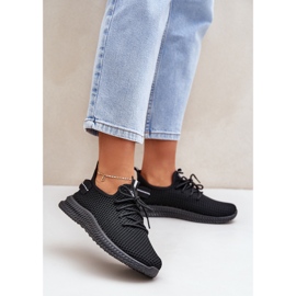 Zapatos deportivos para mujeres ramificadas para mujeres negros 2