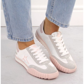 Big Star Zapatos deportivos femeninos grandes estrellas nn274868 blanco 6