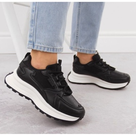 Big Star Zapatos deportivos femeninos grandes estrellas nn274a106 negros 5