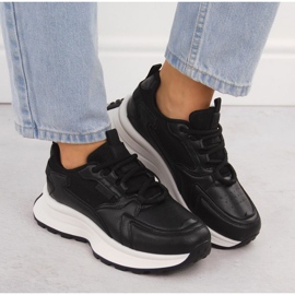 Big Star Zapatos deportivos femeninos grandes estrellas nn274a106 negros 6