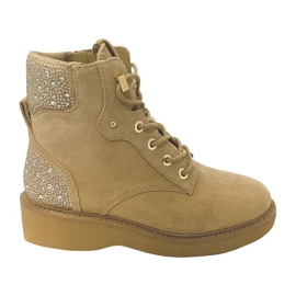 Zapatos Michael Kors Trudy Bootie W 49F1TRFE5S marrón 5