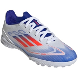 Botas de fútbol adidas F50 League Tf IF1372 blanco 5