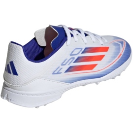 Botas de fútbol adidas F50 League Tf IF1372 blanco 6