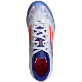 Botas de fútbol adidas F50 League Tf IF1372 blanco 7