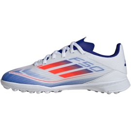 Botas de fútbol adidas F50 League Tf IF1372 blanco 8