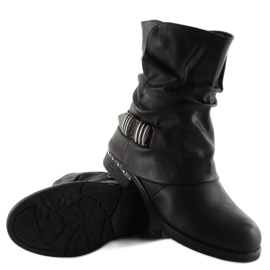 Botas militares negras 5728 negro 4