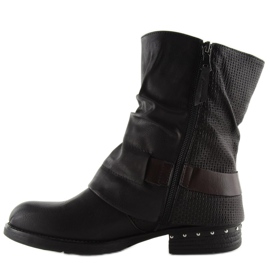 Botas militares negras 5728 negro 5