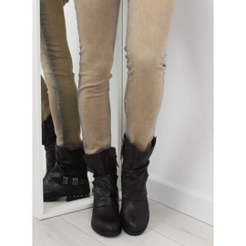 Botas militares negras 5728 negro 6