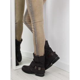 Botas militares negras 5728 negro 8
