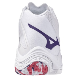 Mizuno Wave Lightning Z8 Mid V1GC240520 Zapatos blancos 3