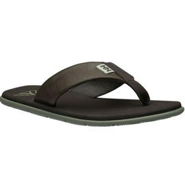 Sandalia Helly Hansen Seasand de cuero M 11495-713 marrón 1