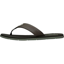 Sandalia Helly Hansen Seasand de cuero M 11495-713 marrón 2