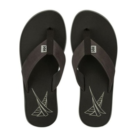 Sandalia Helly Hansen Seasand de cuero M 11495-713 marrón 4