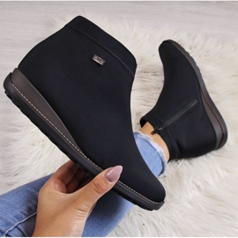 Botas para mujeres aisladas Rieker aisladas en 98251-00 negro 1