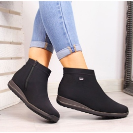 Botas para mujeres aisladas Rieker aisladas en 98251-00 negro 5