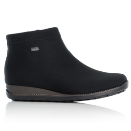 Botas para mujeres aisladas Rieker aisladas en 98251-00 negro 8