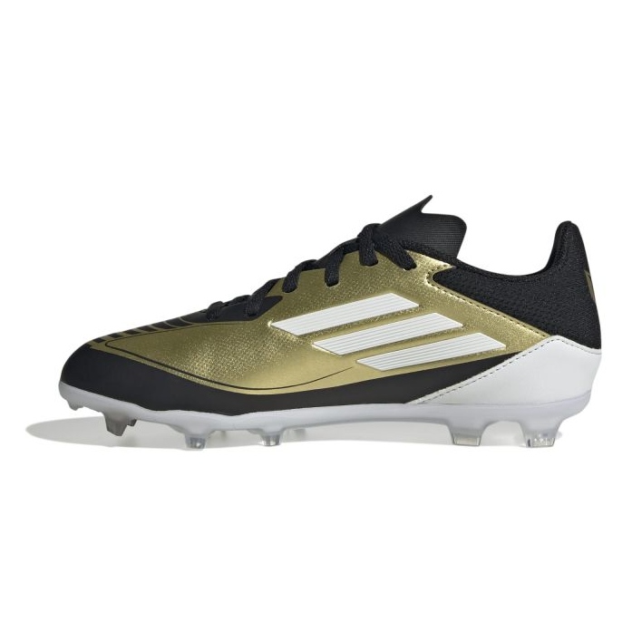 Adidas Junior F50 League FG/MG Messi IF6919 PLN Zapatos dorado 1