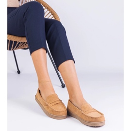 Mocasines de mujeres marrones de Ekozamsz marrón 3