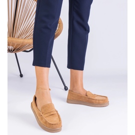 Mocasines de mujeres marrones de Ekozamsz marrón 1