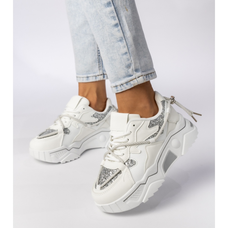 Zapatillas de deporte blanco deportivo femenino 1