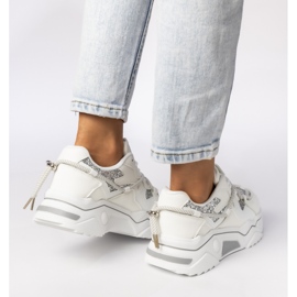 Zapatillas de deporte blanco deportivo femenino 3