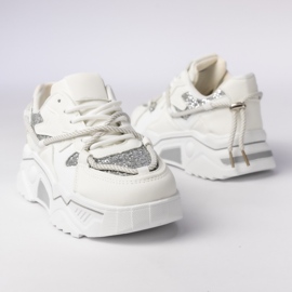 Zapatillas de deporte blanco deportivo femenino 5