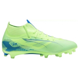 Puma Ultra 5 Match+ FG/AG 107686-03 zapatos verdes 1