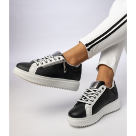 Zapatillas de deporte deportivo negro femenino 5