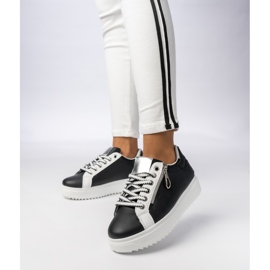Zapatillas de deporte deportivo negro femenino 3