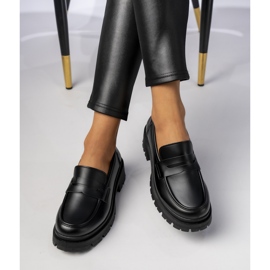 Mocasines negros para mujeres 4
