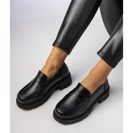 Mocasines negros para mujeres 5