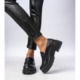 Mocasines negros para mujeres 3