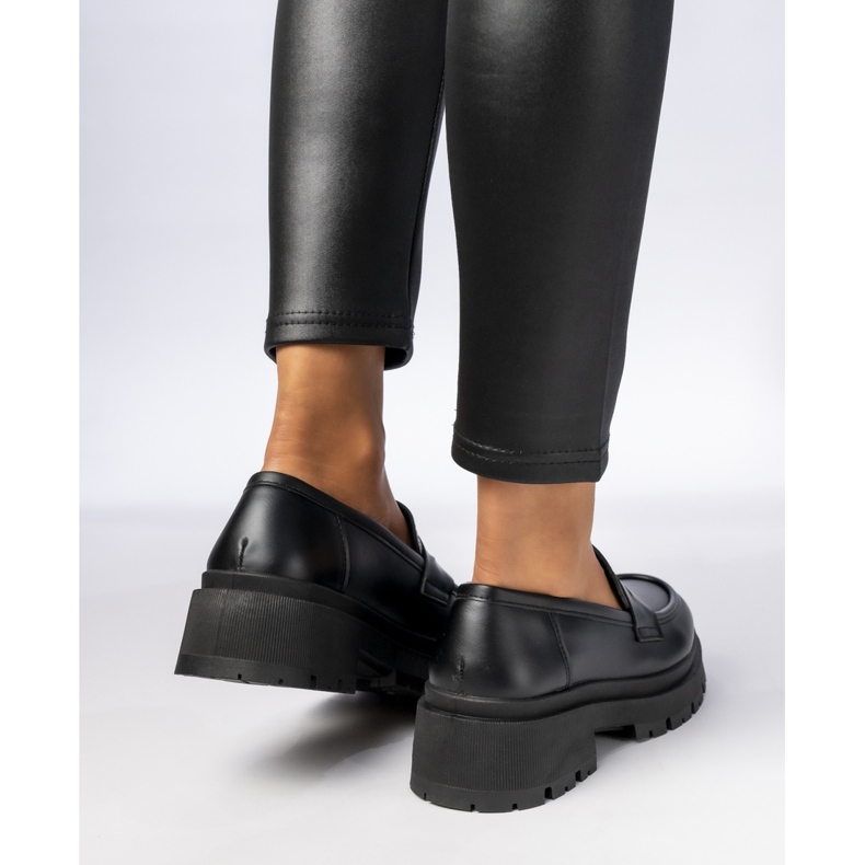 Mocasines negros para mujeres 2