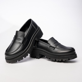 Mocasines negros para mujeres 1