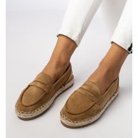 Loqueros de camello femeninos de EMPADRILLES beige 1