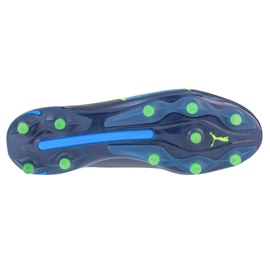 Zapatillas de fútbol Puma King Ultimate FG/AG 107563-04 azul 5