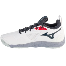 Zapatillas de voleibol Mizuno Wave Momentum 3 V1GA231296 blanco 4