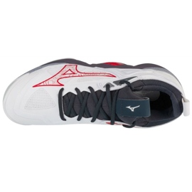 Zapatillas de voleibol Mizuno Wave Momentum 3 V1GA231296 blanco 5