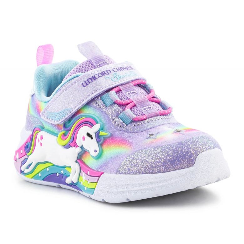 Skechers S-Lights Unicorn Chaser, Zapatillas Niña 302298N-LVMT púrpura 2
