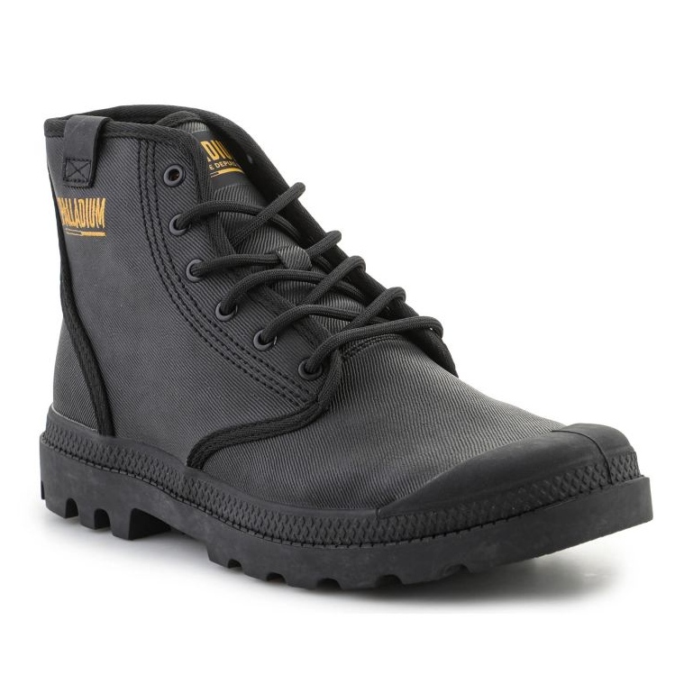 Zapatos Palladium Pampa Hi Coated U 74375-008-M Negro 2