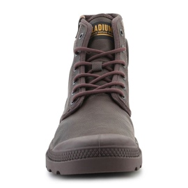 Zapatos Palladium Pampa Hi Coated U 74375-249-M Cacao oscuro marrón 3