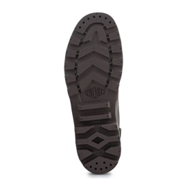 Zapatos Palladium Pampa Hi Coated U 74375-249-M Cacao oscuro marrón 7