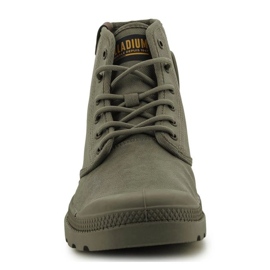 Zapatos Palladium Pampa Hi Coated U 74375-377-M Verde oscuro 3
