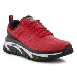 Zapatillas Skechers Arch Fit Road Walker Recon 37333-RDBK rojo 7