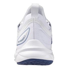 Mizuno Wave Luminous 3 V1GA242096 zapatos blancos 3