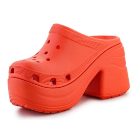 Tacones cocodrilo Siren Clog 208547-84J naranja 4