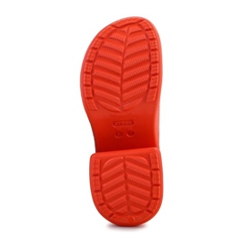 Tacones cocodrilo Siren Clog 208547-84J naranja 8